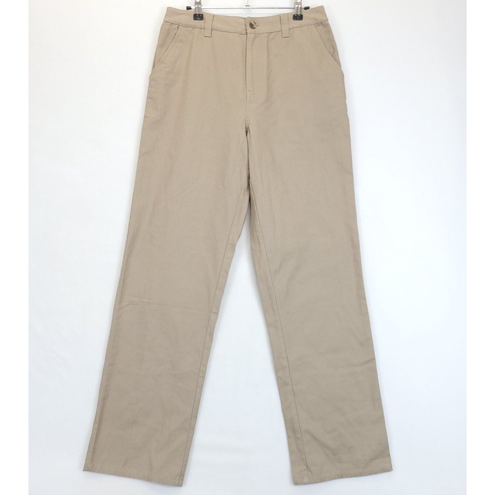BP Wide Leg Chino Pants Casual Khakis Women 8 Tan Staple Work Wear Cotton Pocket